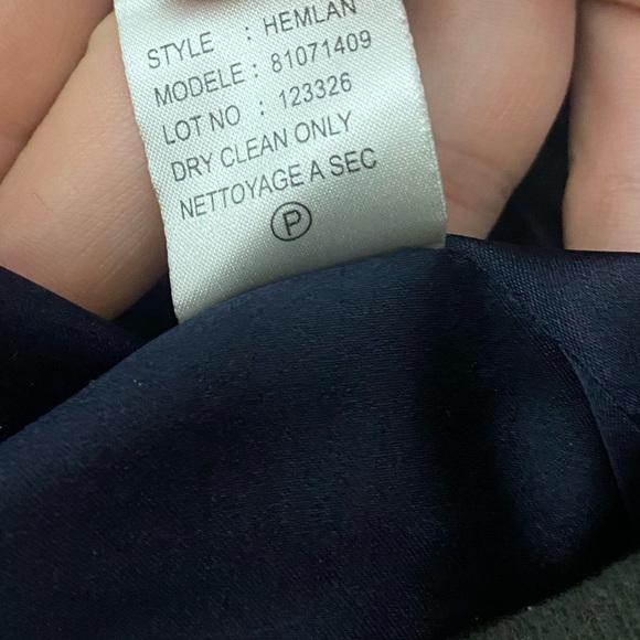 Theory Hemlan 100% Virgin Wool Coat size Small - Picture 13 of 13